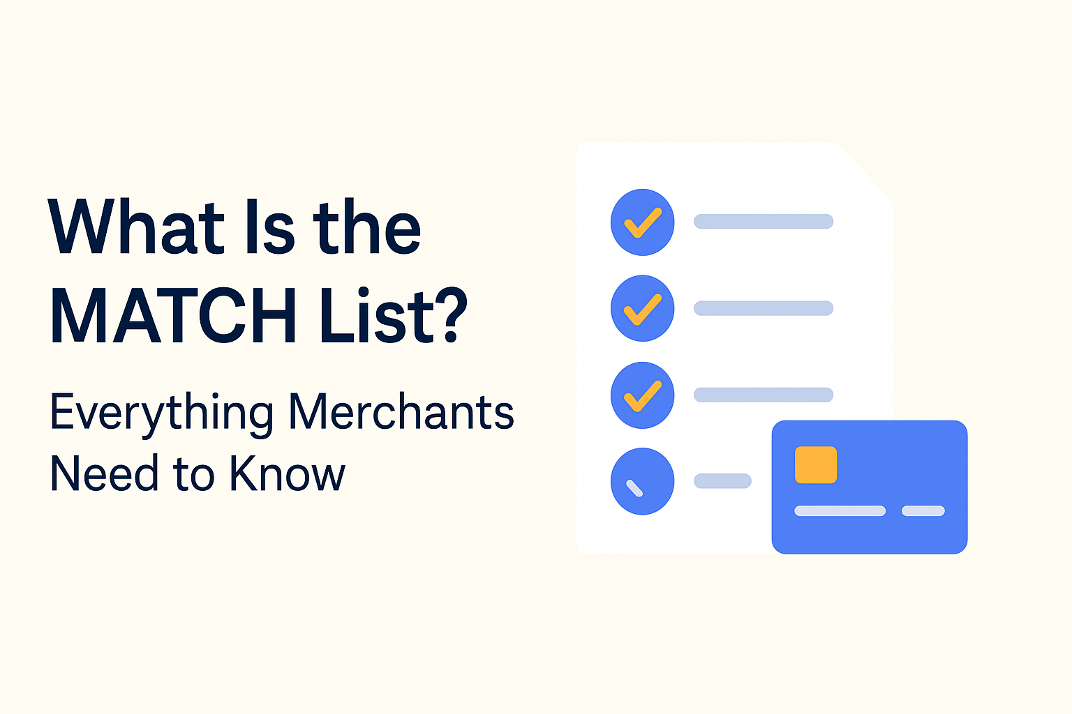 Match List Merchant Need